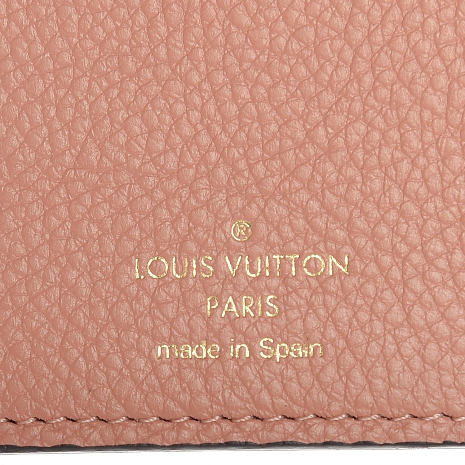 Louis Vuitton Monogram Pallas Compact Wallet Peach 22 of 24