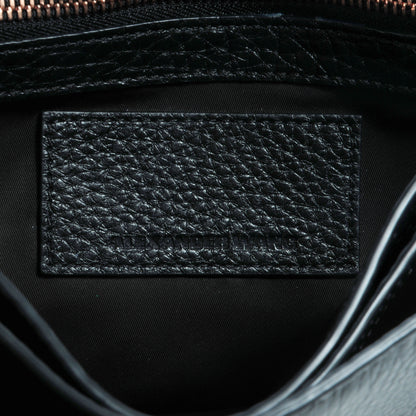 Alexander Wang Soft Pebbled Prisma Skeletal Clutch Black 6 of 6