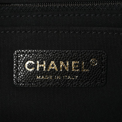 Chanel Caviar Quilted XXL Travel Flap Bag Black 5 of 10