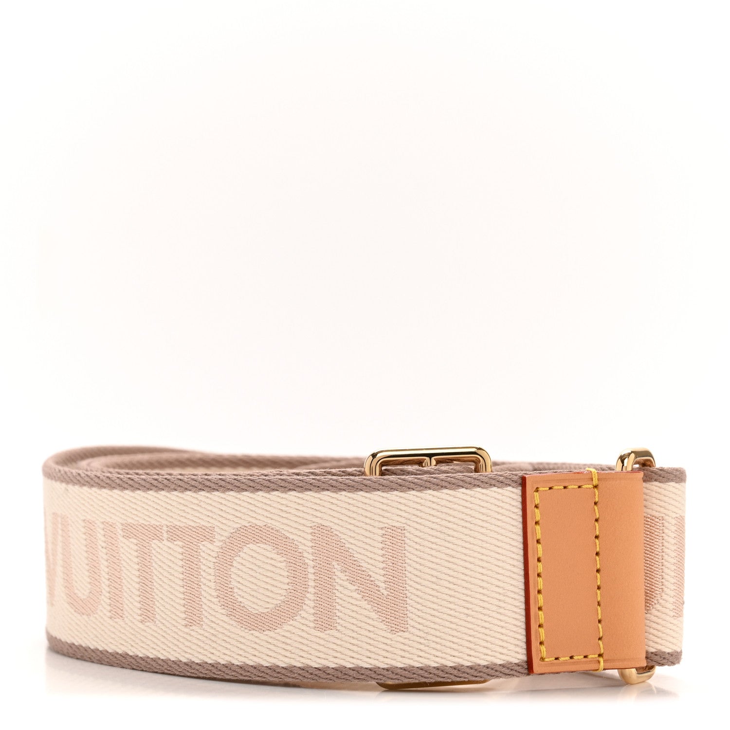 Louis Vuitton Jacquard Shoulder Strap Beige 2 of 6