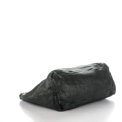 Chanel Distressed Caviar XL Coco Cabas Black 4 of 9