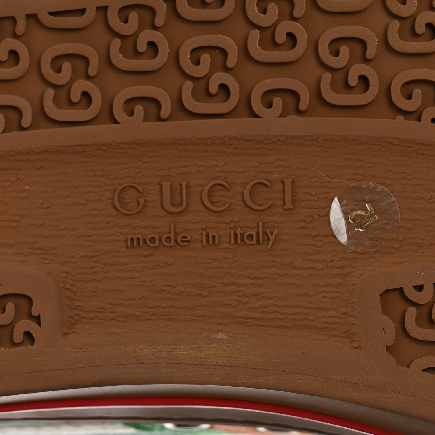 Gucci Tweed Web Mens 1977 Tennis Sneakers 12 Verdan Mystic 6 of 12