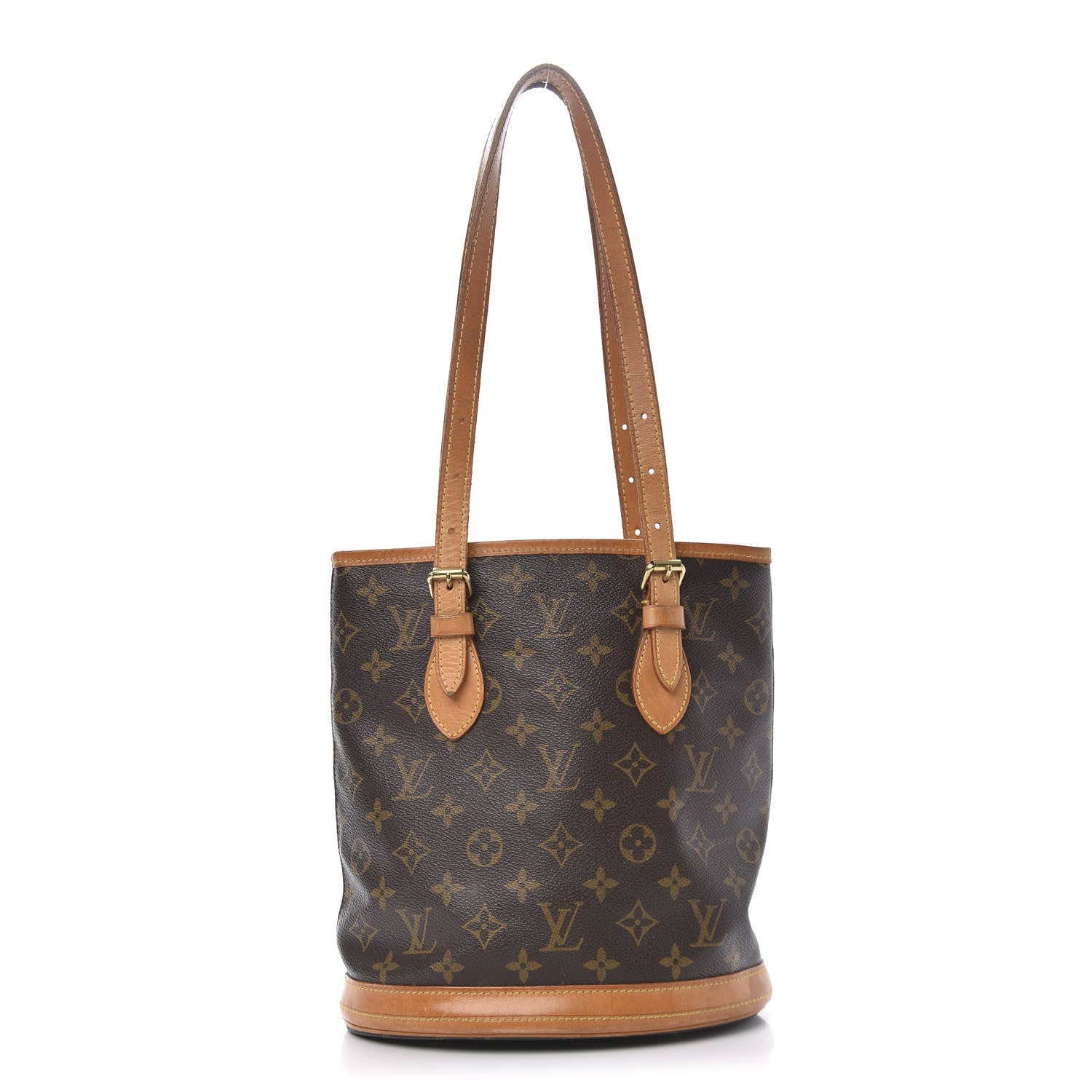 Louis Vuitton Monogram Petit Bucket 23 1 of 9