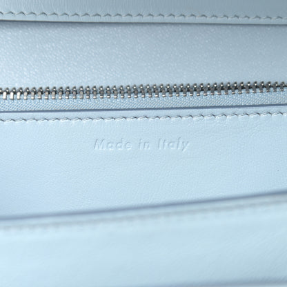 Celine Box Calfskin Medium Classic Box Flap Bag Pale Blue 7 of 12