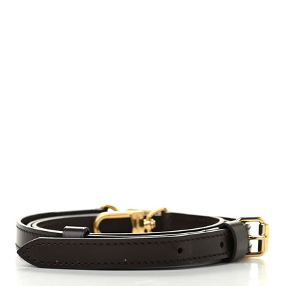 Louis Vuitton Calfskin 16mm Adjustable Shoulder Strap Brown 2 of 8