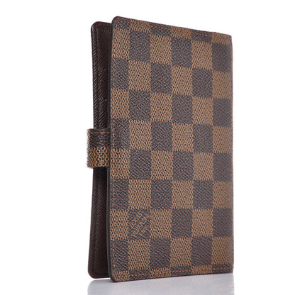 Louis Vuitton Damier Ebene Small Ring Agenda Cover 3 of 7