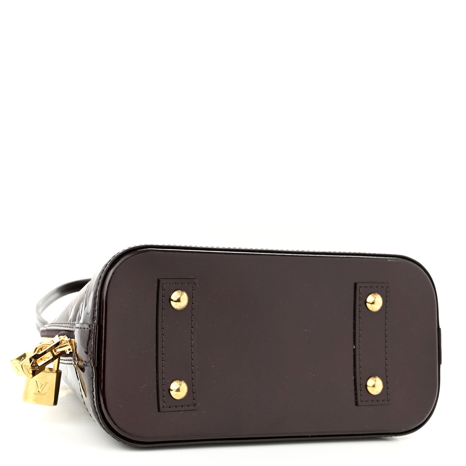 Louis Vuitton Vernis Alma BB Amarante 4 of 11