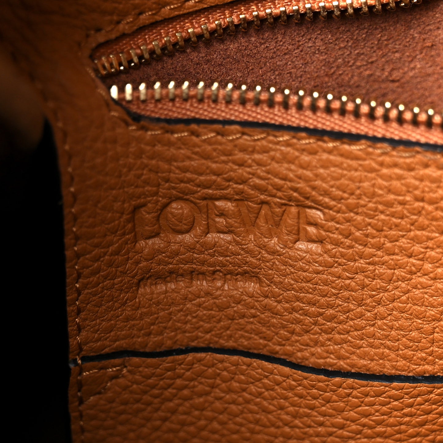 Calfskin Small Flamenco Knot Bag Caramel