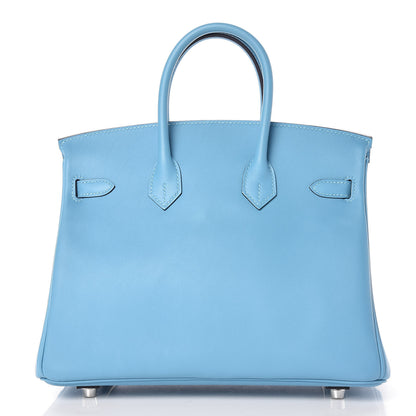 Hermes Swift Birkin 25 Bleu Du Nord 4 of 37