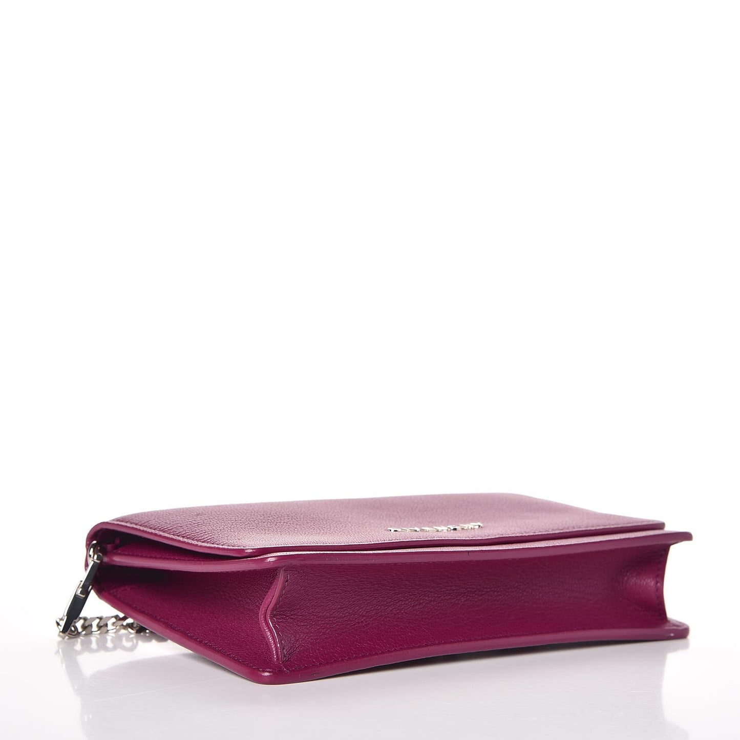 Sugar Goatskin Pandora Chain Wallet Orchid Purple