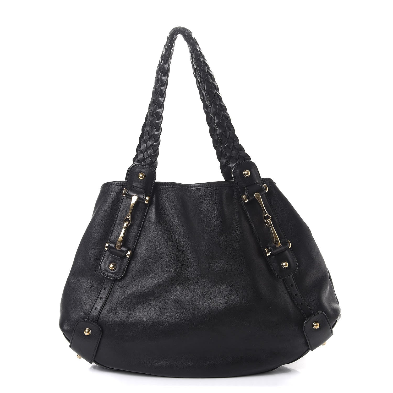 Gucci Calfskin Medium Pelham Shoulder Bag Black 1 of 17