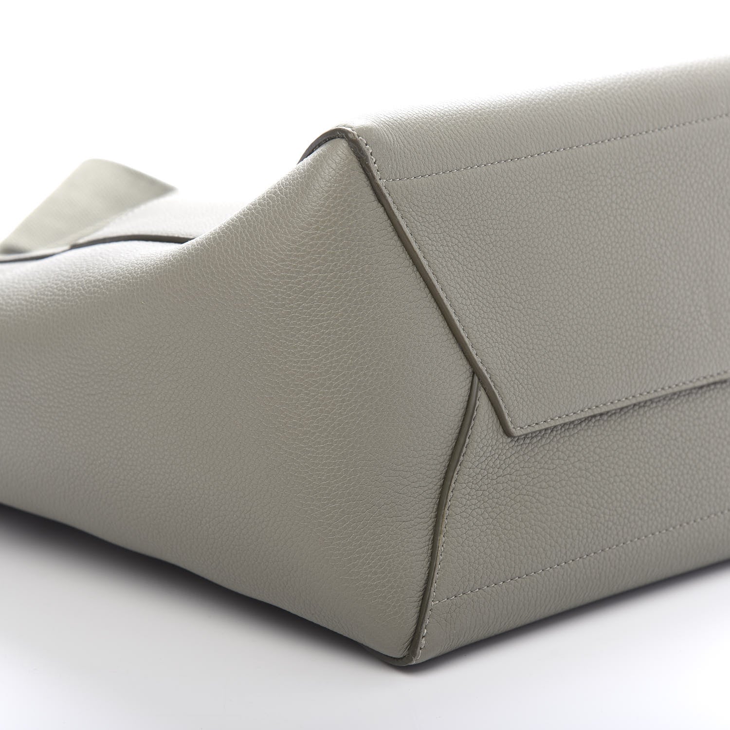 Celine Soft Grained Calfskin Sangle Bucket Bag Taupe 6 of 9