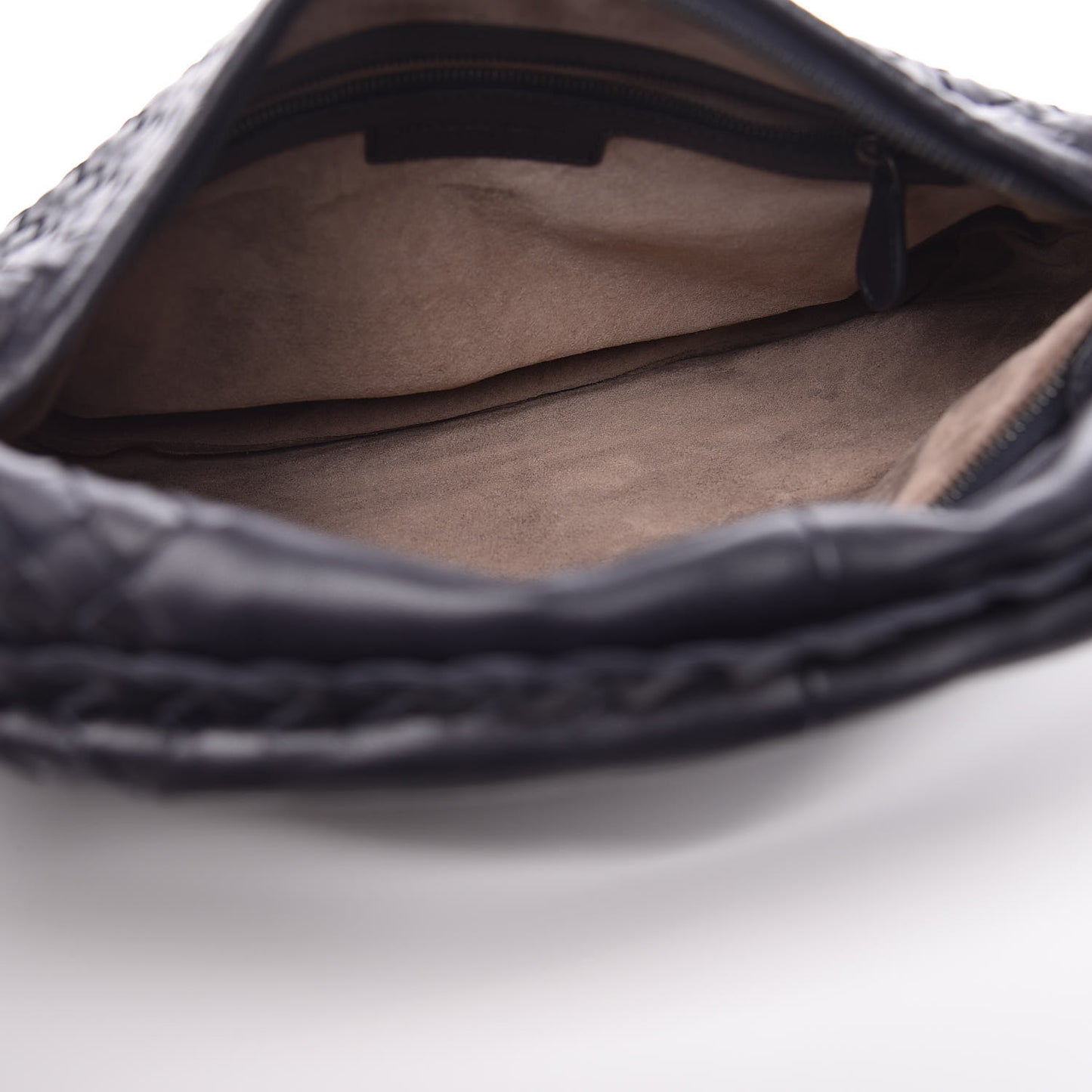 Nappa Intrecciato Medium Veneta Hobo Tourmaline
