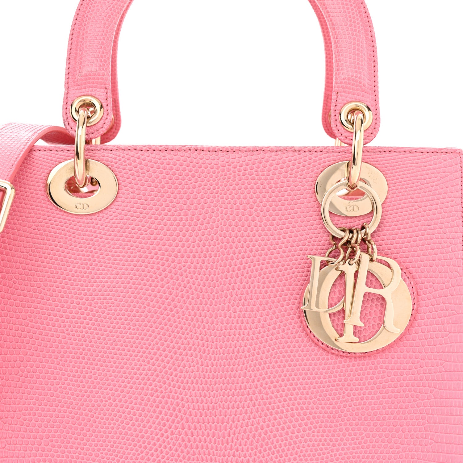 Christian Dior Lizard Medium Lady Dior 8 of 15