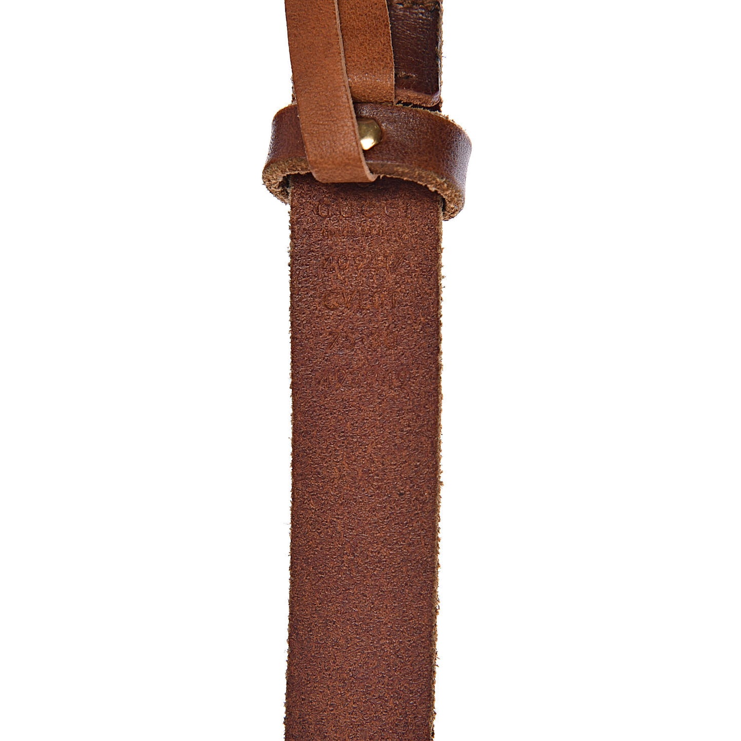Faded Calfskin Double G 20mm Belt 75 30 Cuir
