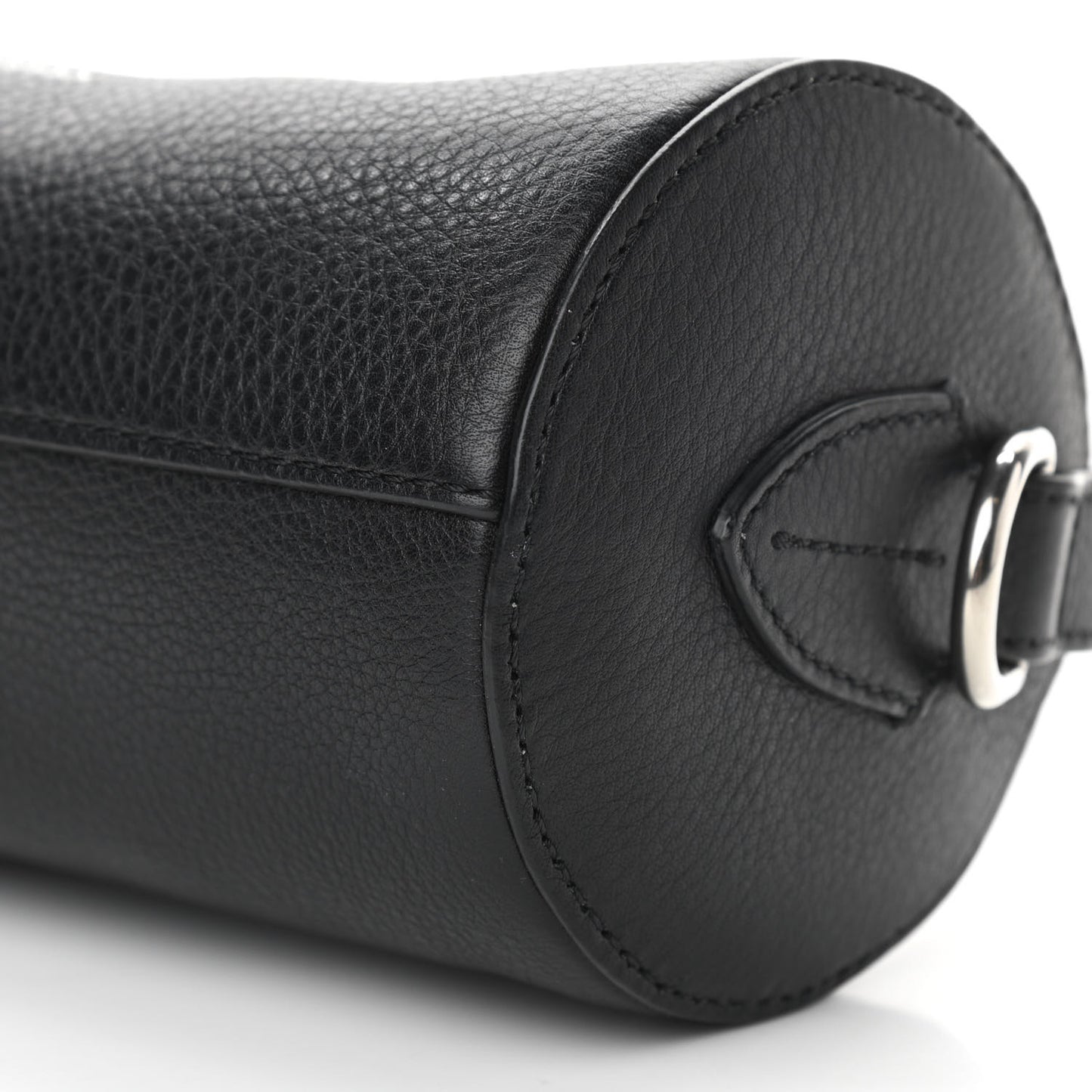 Calfskin The Barrel Bag Black