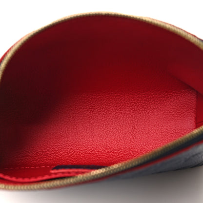 Louis Vuitton Empreinte Cosmetic Pouch Marine Rouge 5 of 6