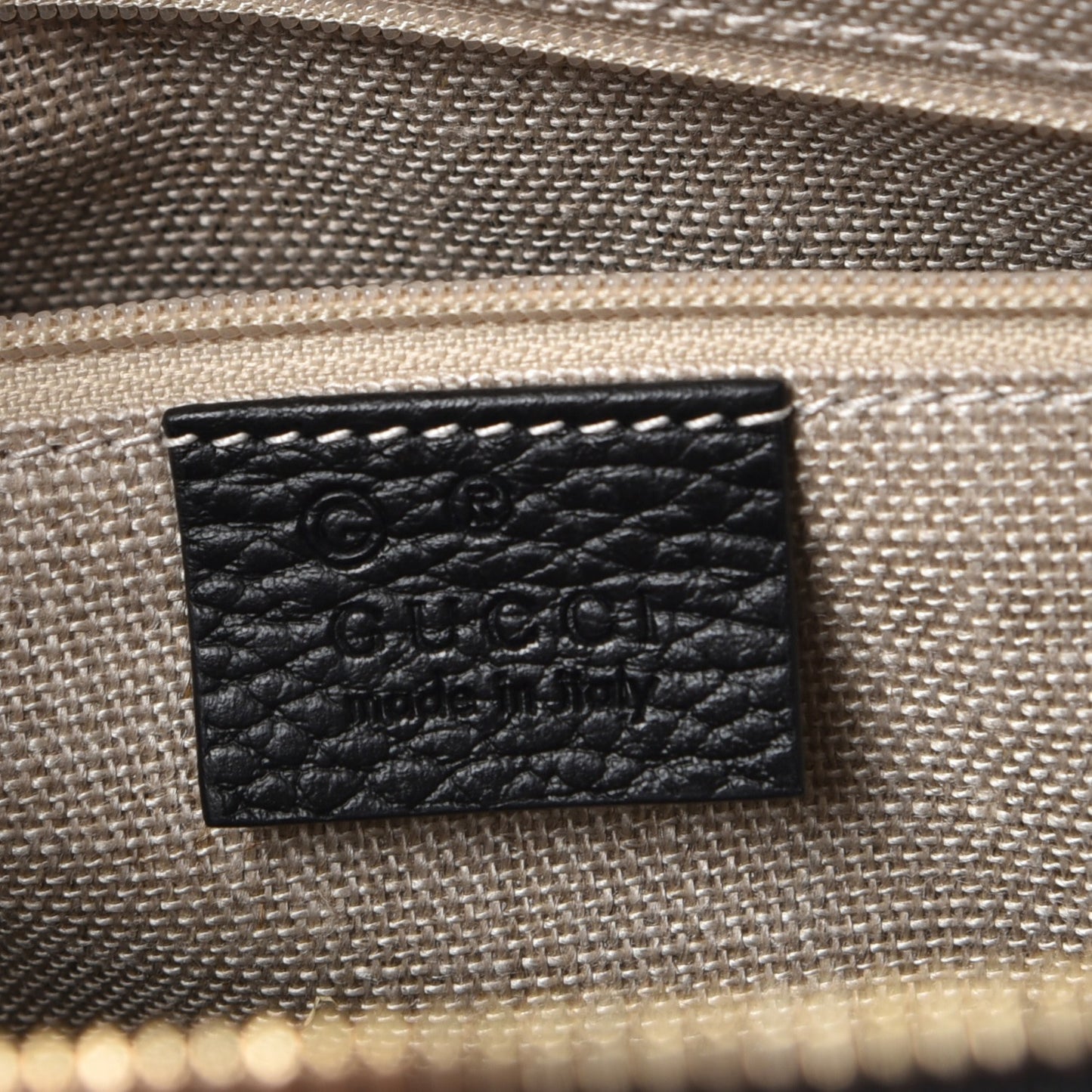 Dollar Calfskin Medium Dome Bag Black