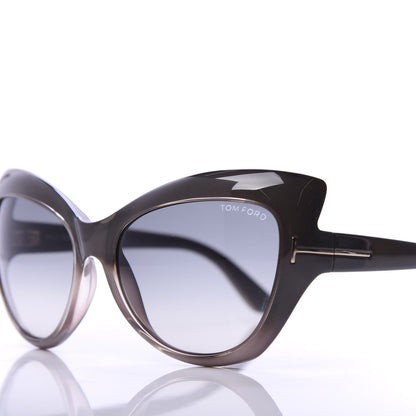 Tom Ford Cat Eye Bardot TF9284 Sunglasses Dark Grey 7 of 8
