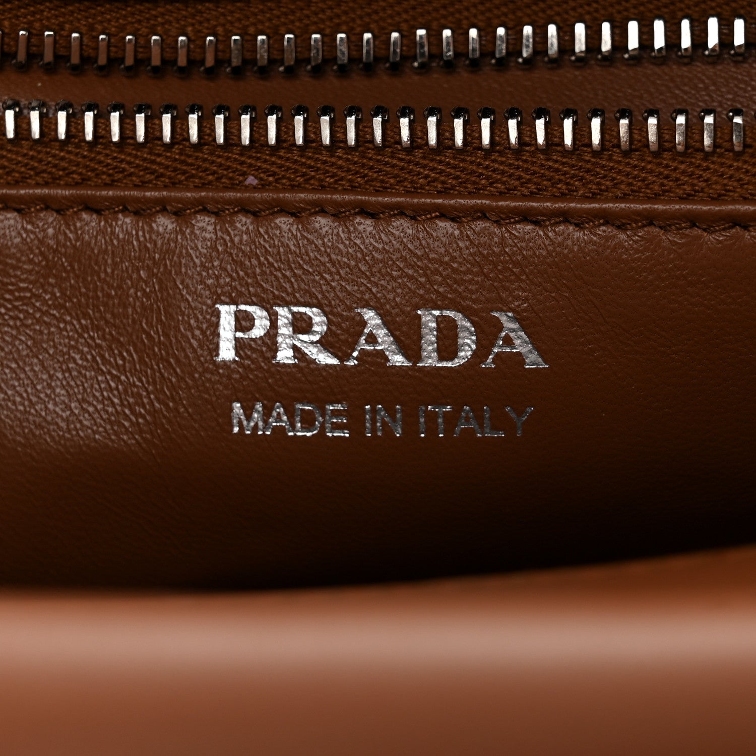 Prada Softy Calfskin Supernova Handbag Cognac 1687101 – FASHIONPHILE
