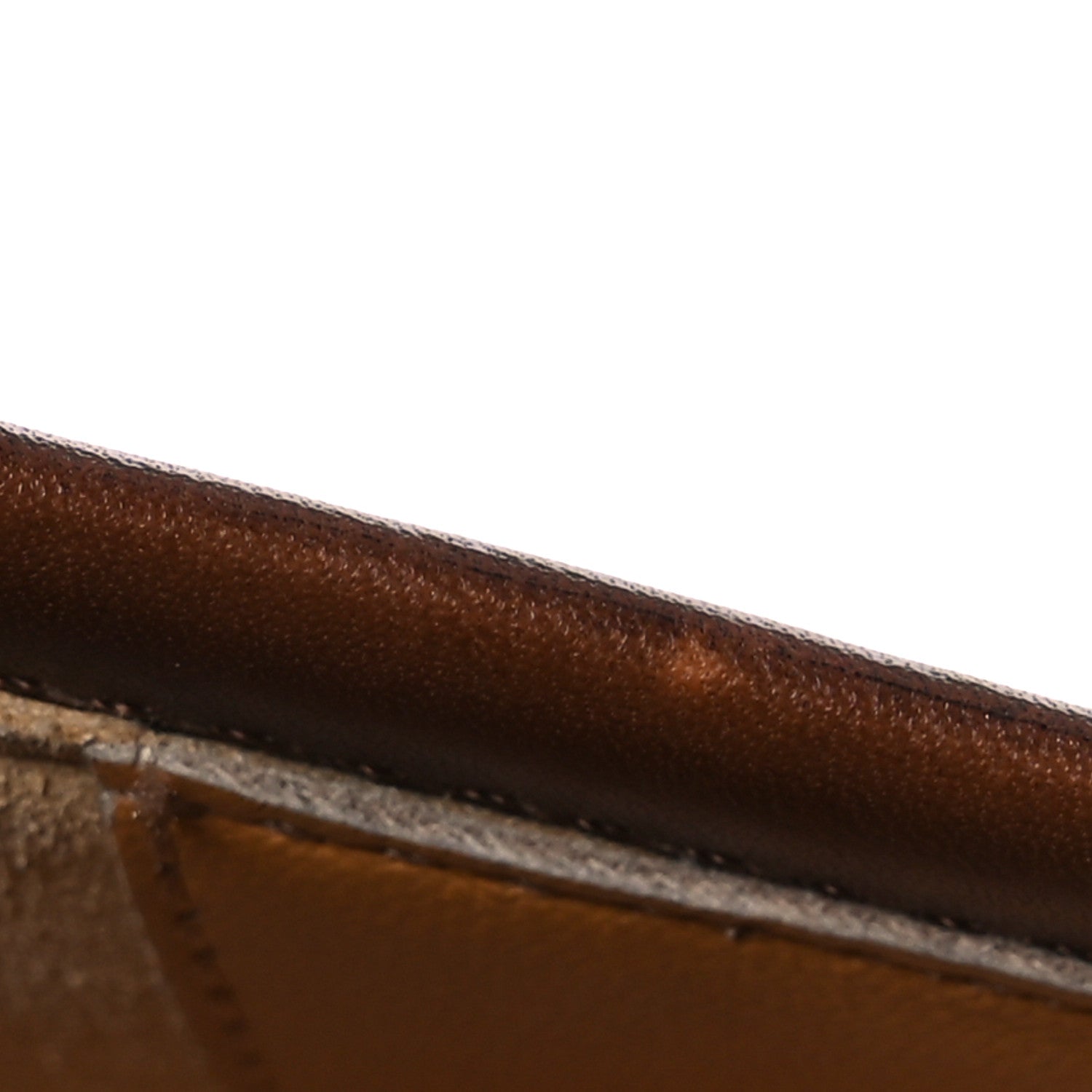 Gucci Calfskin Womens Jordaan Loafers 39 Fondente Brown 11 of 16
