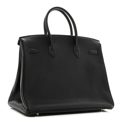 Hermes Togo Birkin 35 Black 3 of 11