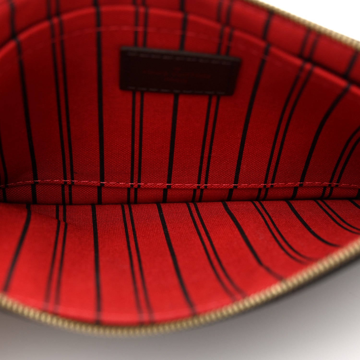 Louis Vuitton Damier Ebene Neverfull MM GM Pochette 5 of 6