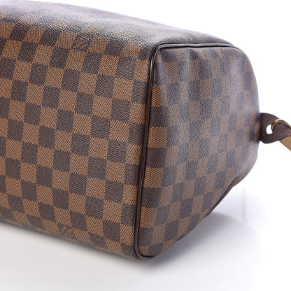 Louis Vuitton Damier Ebene Speedy 30 9 of 9