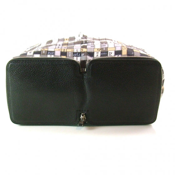 Silky Pop Shopper Black