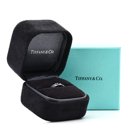 Tiffany 18K White Gold T True Narrow Band Ring 52 6 5 of 5