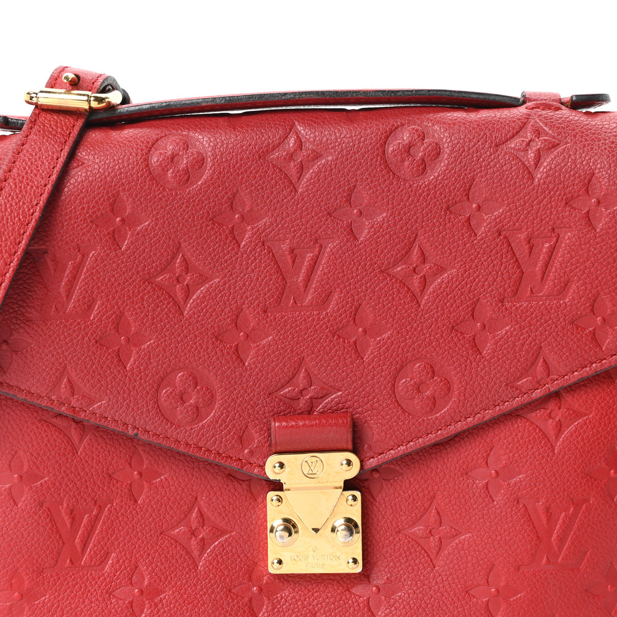 Louis Vuitton Empreinte Pochette Metis Cherry 7 of 9
