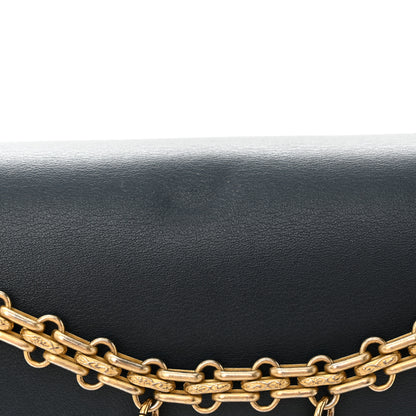 Chanel Calfskin Nude 2.55 Medals Reissue 226 Flap Navy 13 of 13