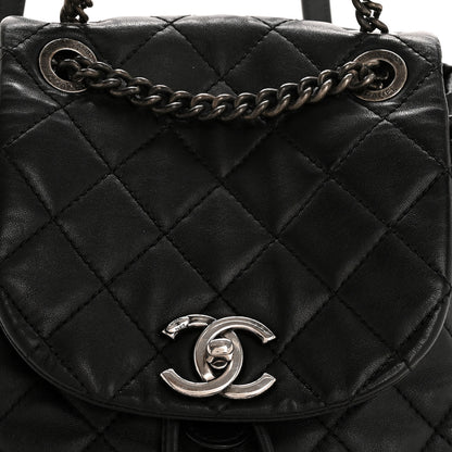 Chanel Lambskin Quilted Daily Supple Backpack Black 8 of 15