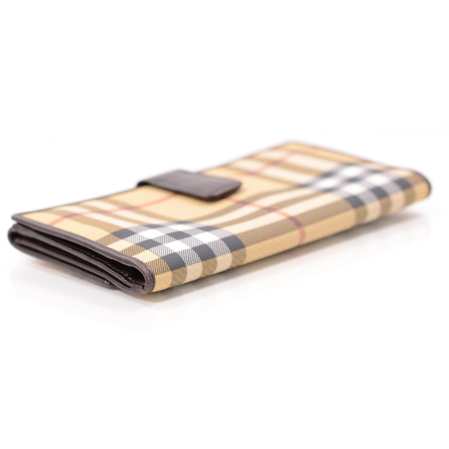 House Check Continental Wallet
