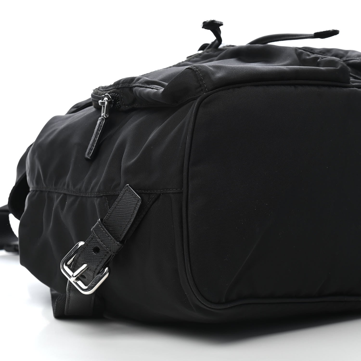 Prada Nylon Vela Large Backpack Black 6 of 8