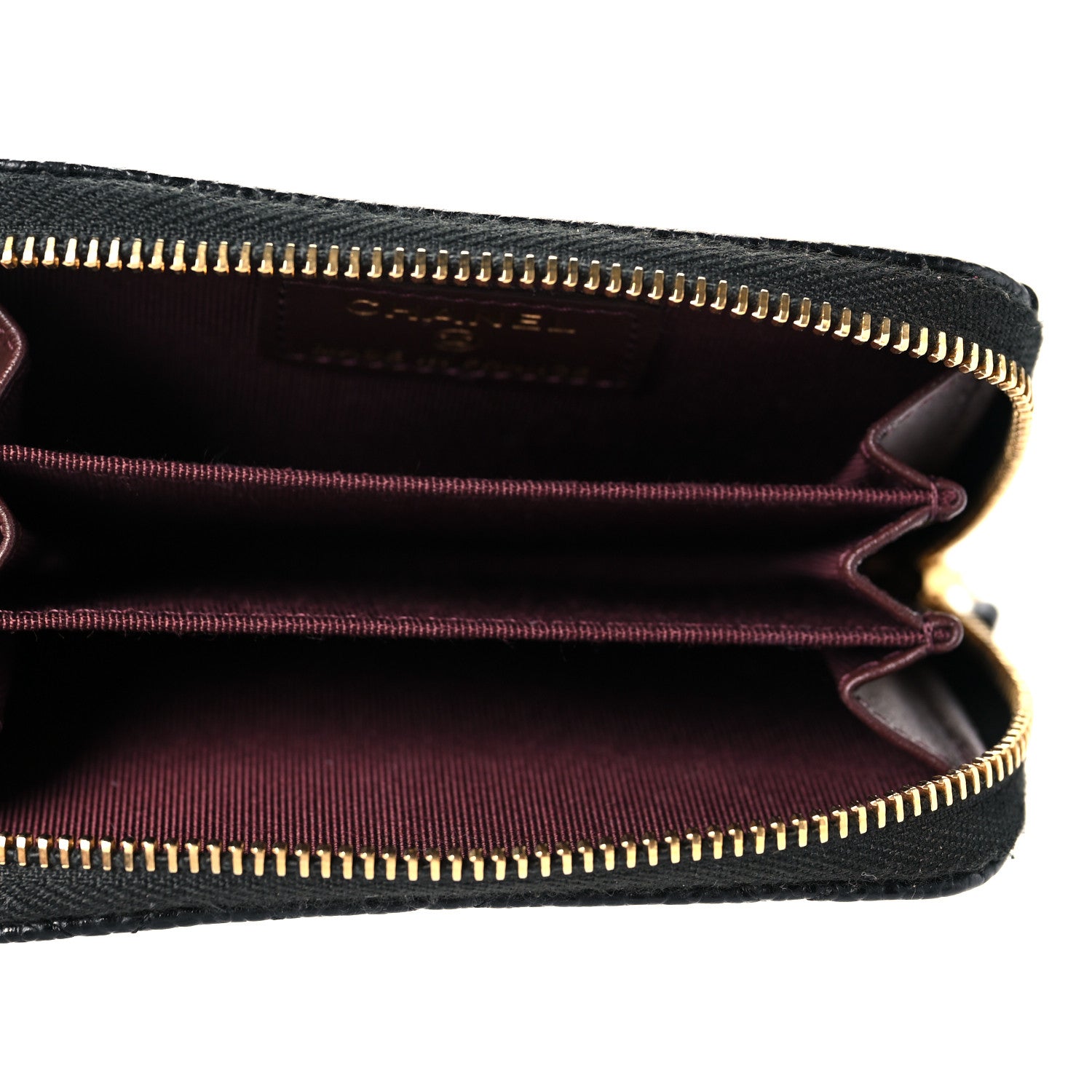 Chanel Caviar Quilted Classic Zipped Coin Purse Black 5 of 10