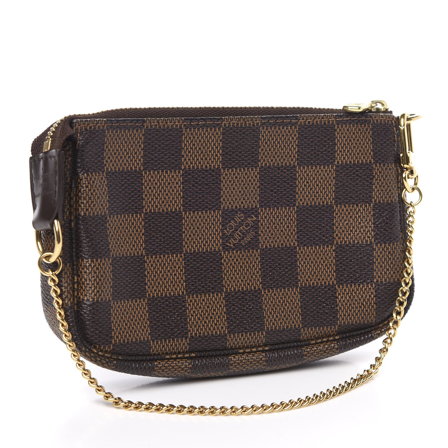 Louis Vuitton Damier Ebene Mini Pochette Accessories 3 of 10