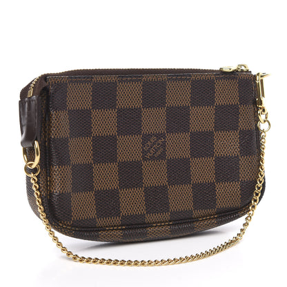 Louis Vuitton Damier Ebene Mini Pochette Accessories 3 of 10
