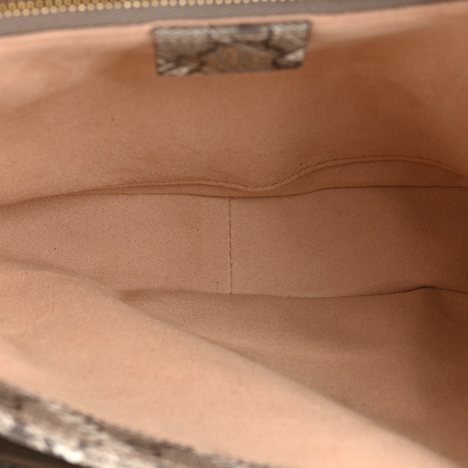Gucci X BALENCIAGA GG Supreme Monogram Logo Print Horsebit 1955 Shoulder Bag Beige Ebony 6 of 10