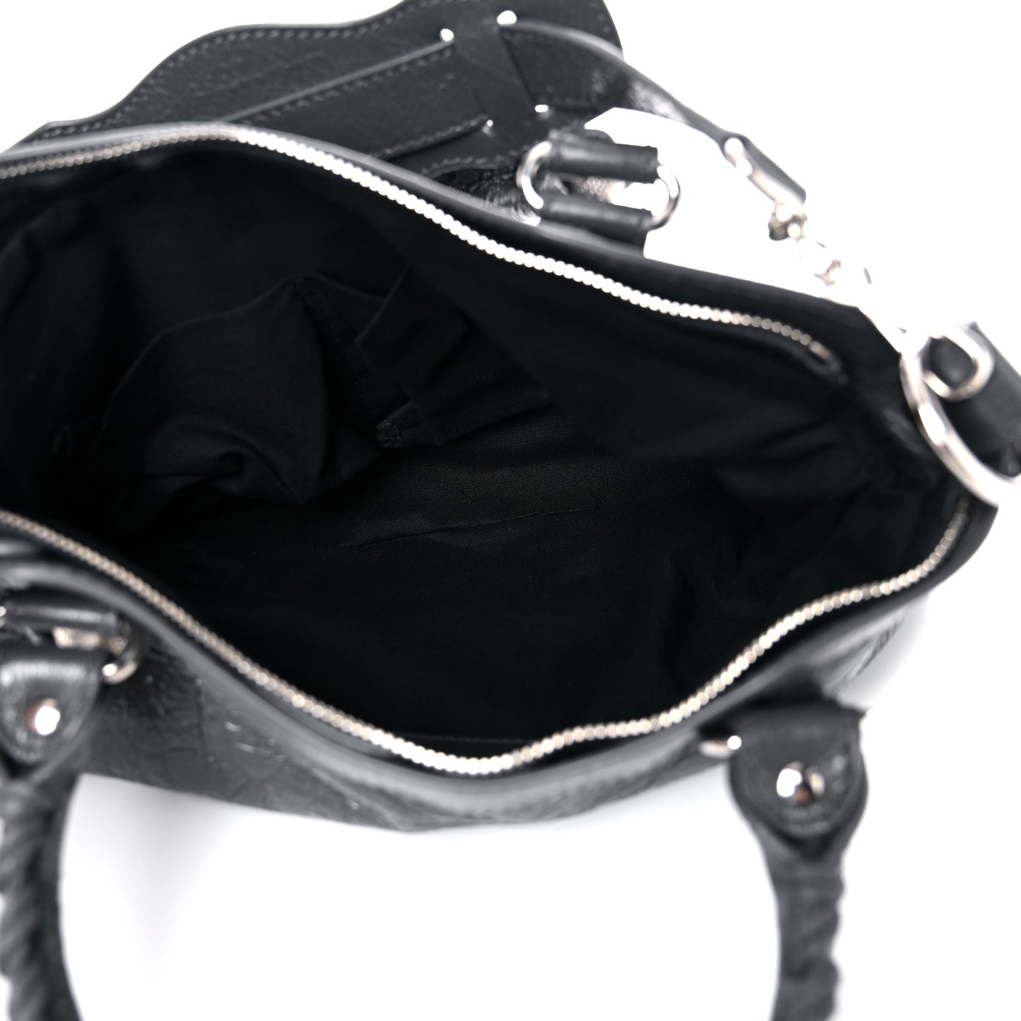 Agneau Giant 12 Silver Hardware First Gris Fossile