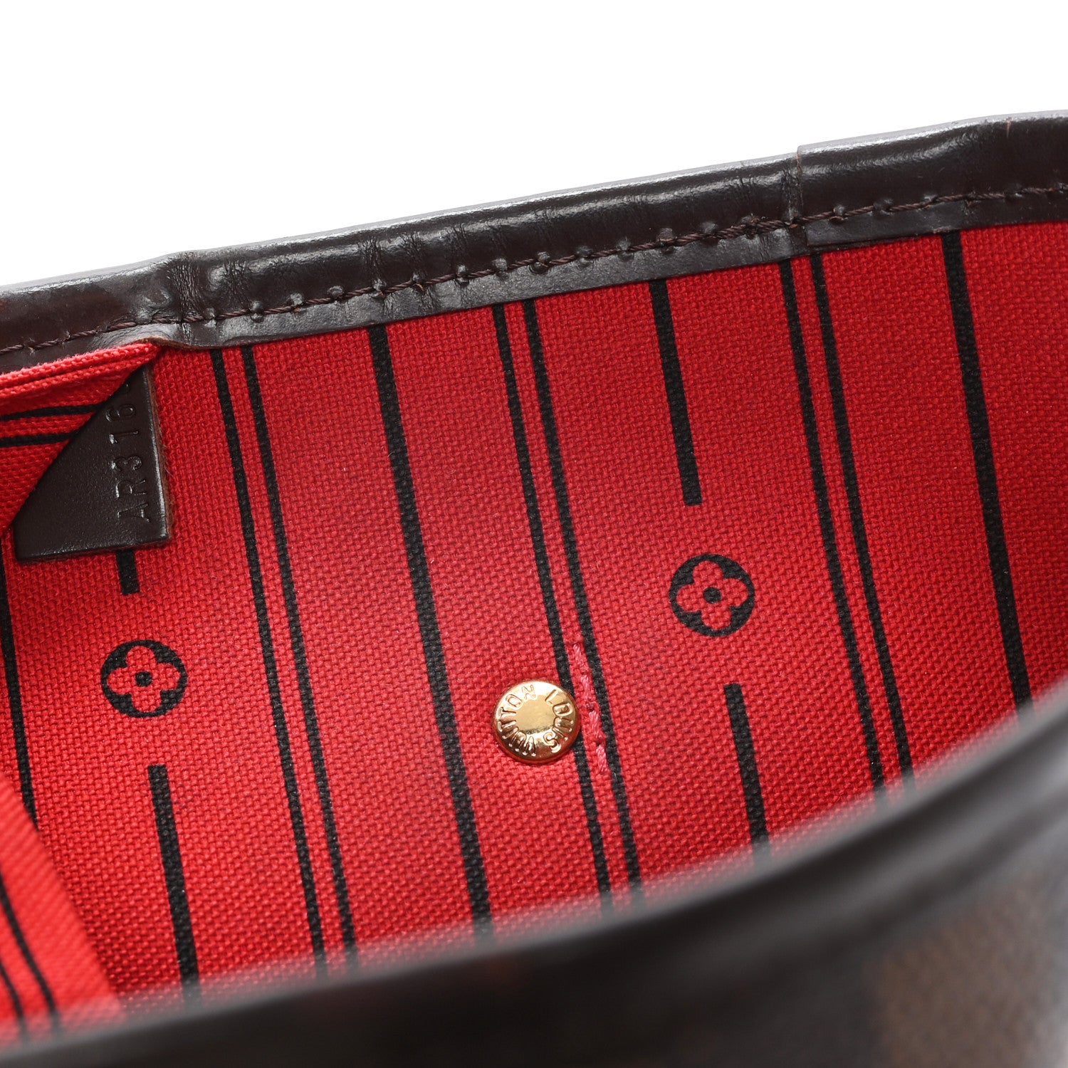 Louis Vuitton Damier Ebene Neverfull MM 7 of 11