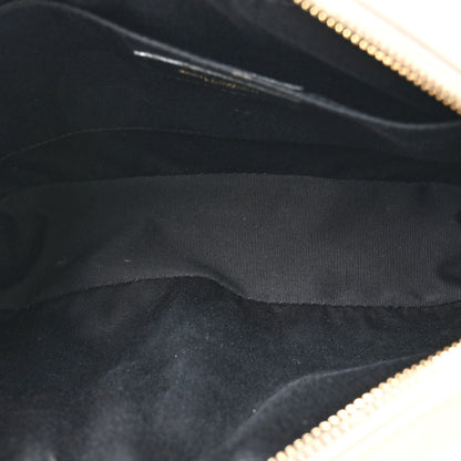 Saint Laurent Calfskin Matelasse Monogram Lou Camera Bag Crema Soft 5 of 17