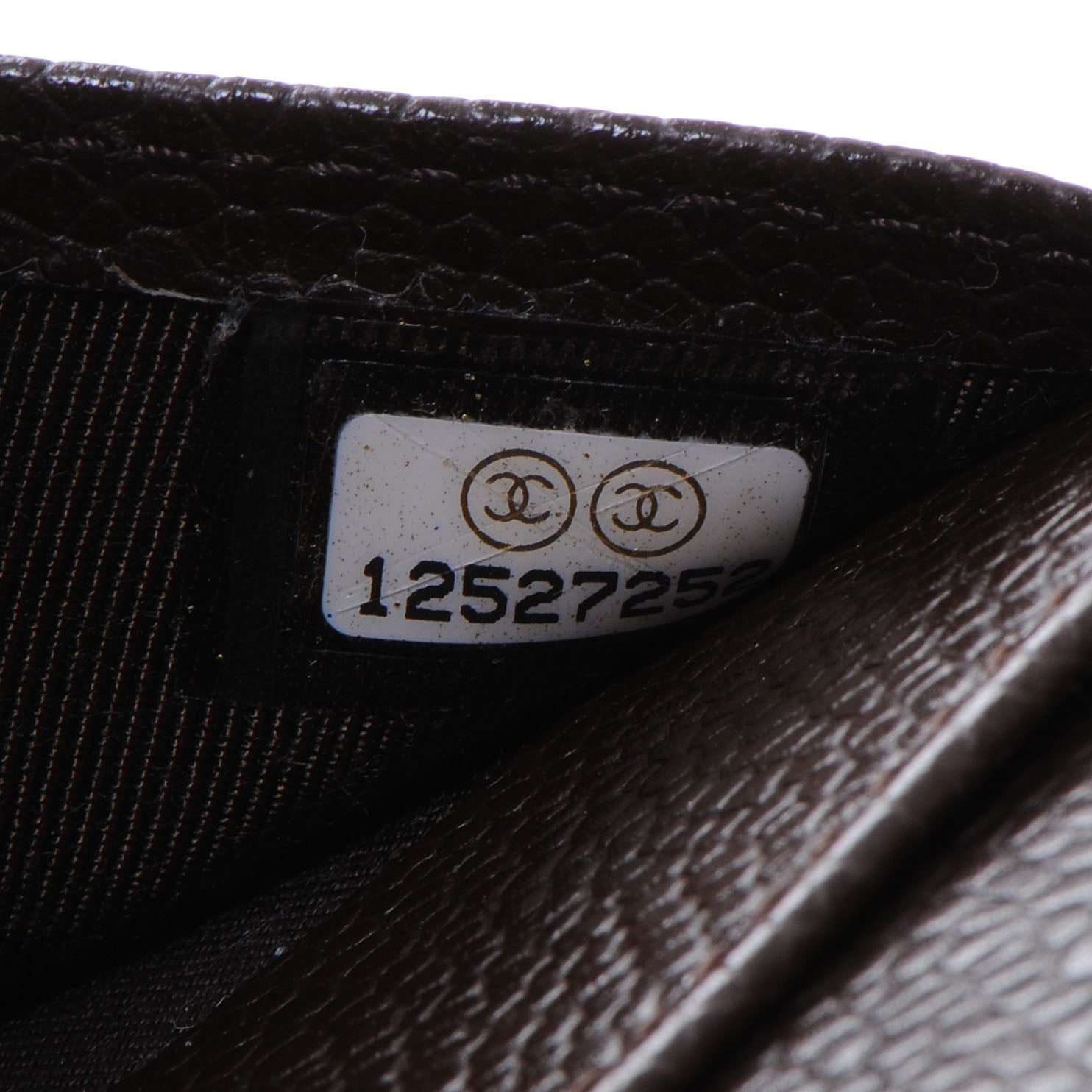 Chanel Caviar Quilted CC Agenda Cover Brown 6 of 7