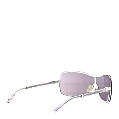 Tiffany Acetate TF3017 Aviator Sunglasses Silver 4 of 10