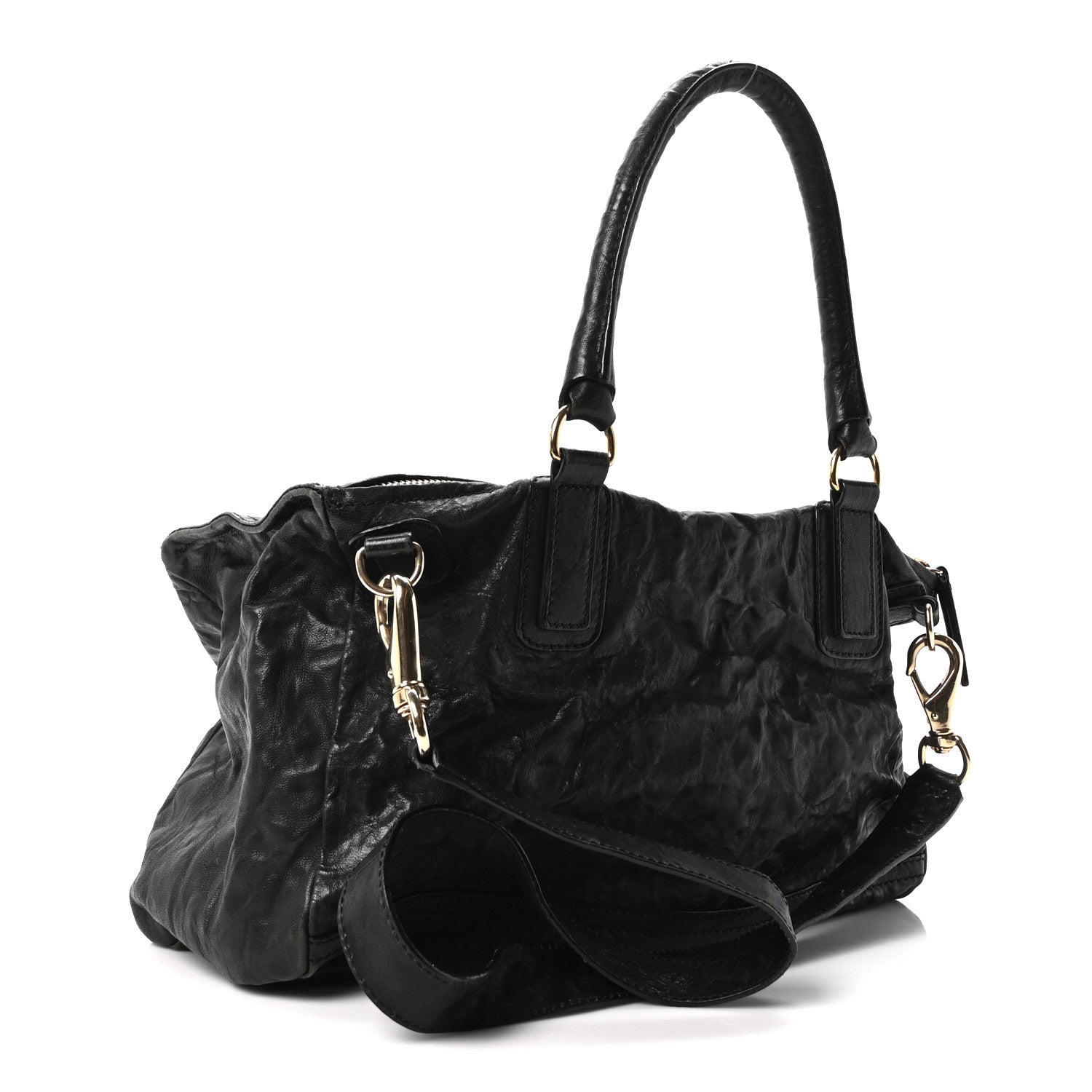Givenchy Tumbled Sheepskin Large Pandora Black 1904568 – FASHIONPHILE