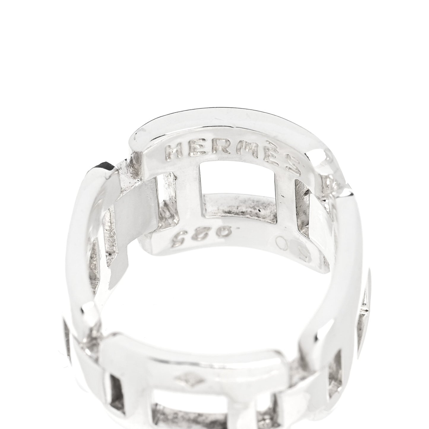 Sterling Silver Bague Hera Ring 50 5.25