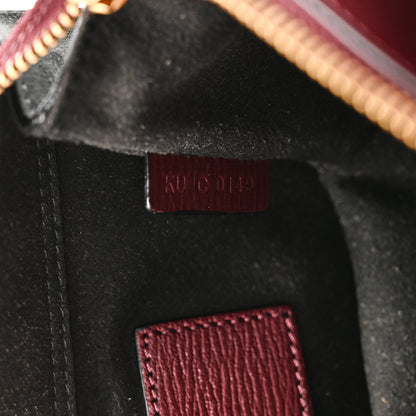 Givenchy Grained Calfskin Suede Cross 3 Crossbody Bag Aubergine Graphite 7 of 10