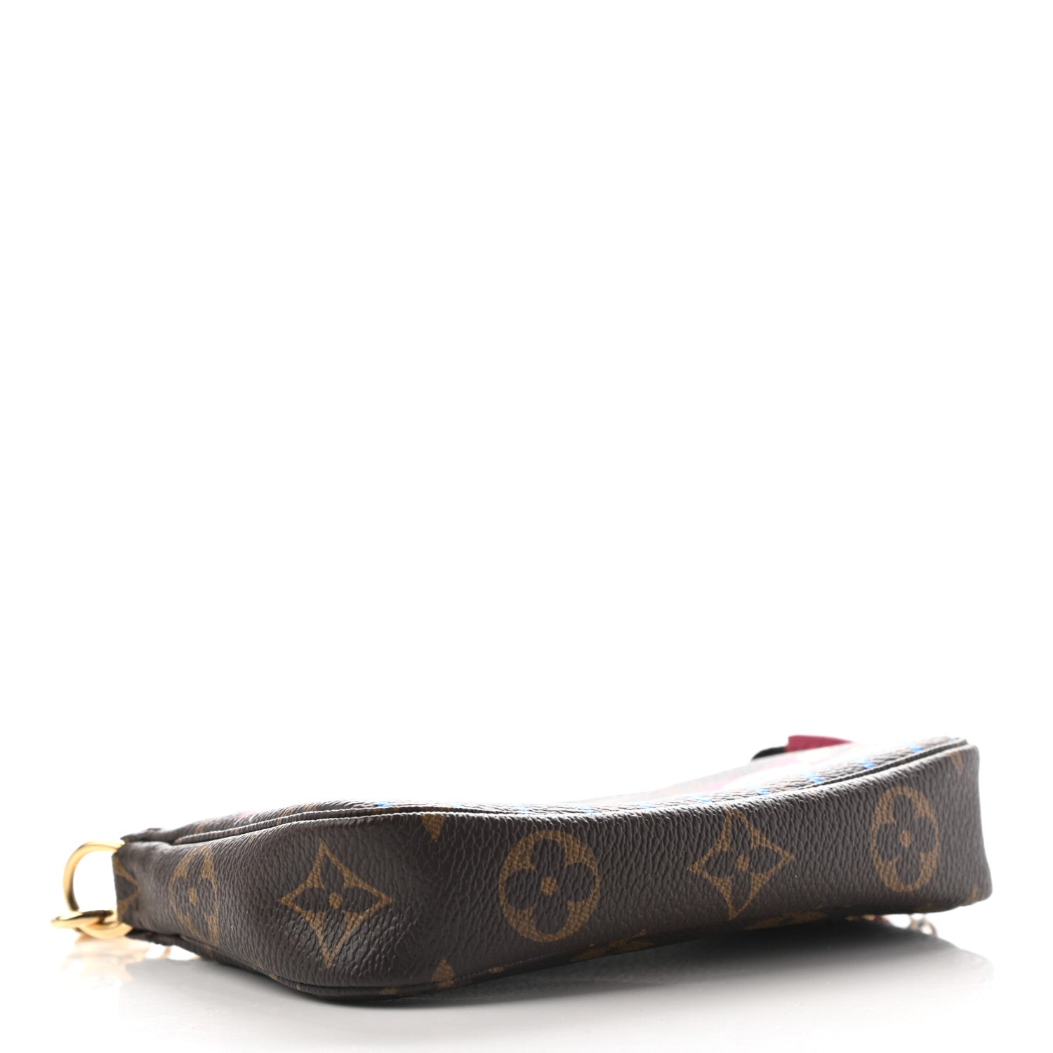 Louis Vuitton Monogram 2020 Christmas Animation Roller Coaster Mini Pochette Accessories Pivoine 4 of 7