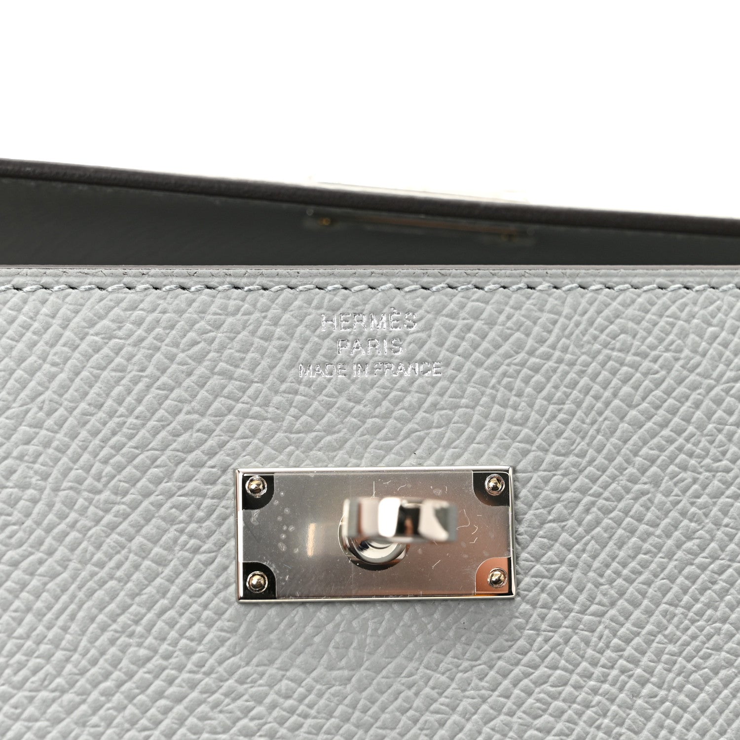 Hermes Epsom Kelly Wallet To Go Gris Pantin 6 of 10