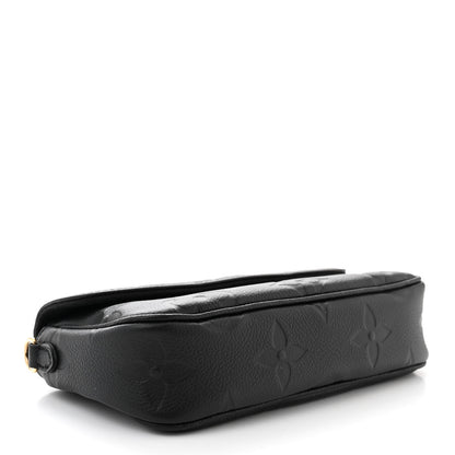 Louis Vuitton Empreinte Monogram Giant Ivy Wallet On Chain Black 4 of 9